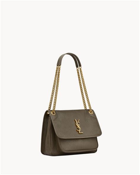 ysl granite bag|NIKI medium in grained lambskin .